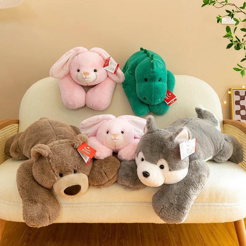 

Гигантский щенок, медведь, плюшевая игрушка, щенок, медведь, кукла, динозавр, кукла, мягкая игрушка-Зверюшка, щенок, свинья, Хаски, подушка для девочек, подарки для детей