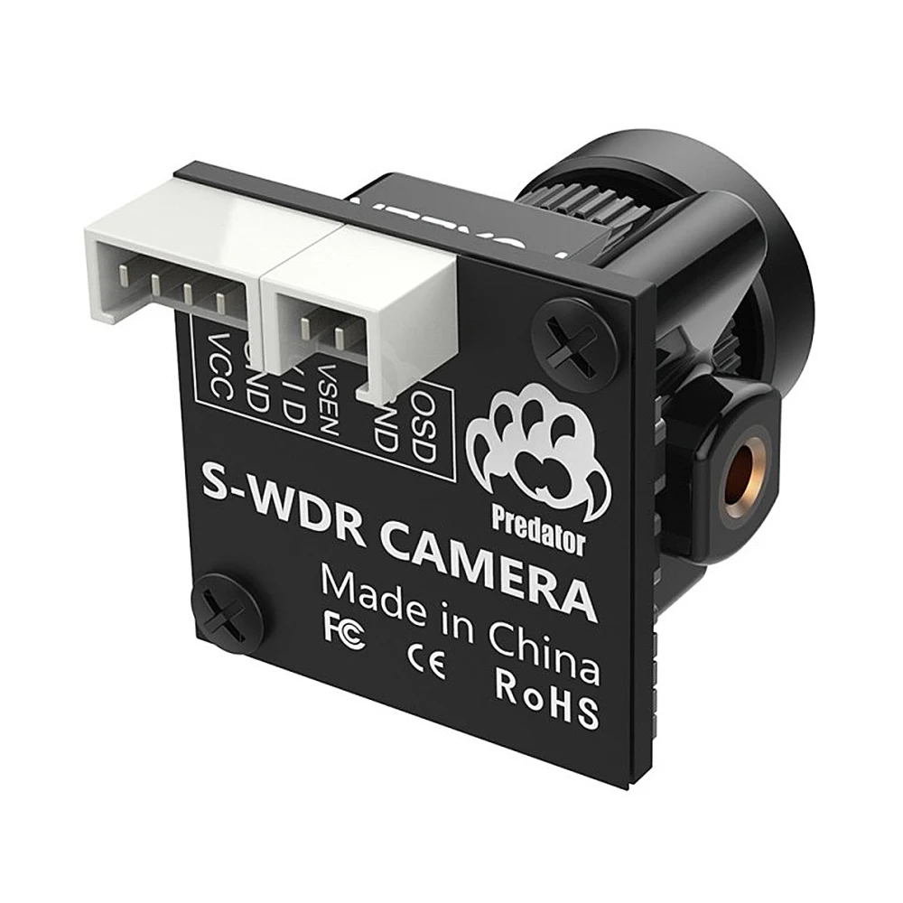 Caméra FPV FOXEER Predator 5 CMOS 1000TVL Super WDR 4:3/16:9 PAL/NTSC