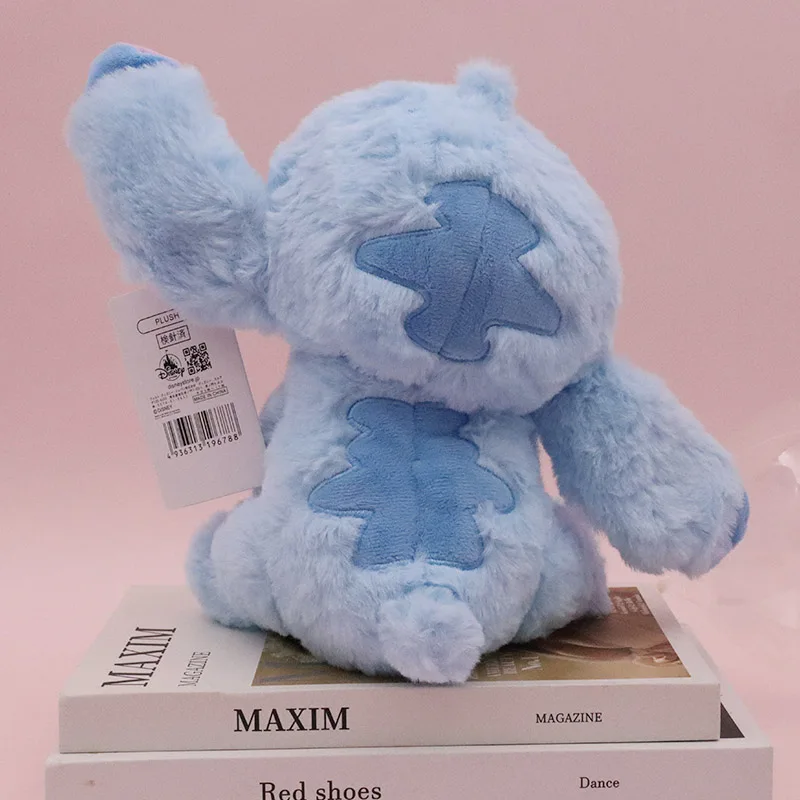23cm 디즈니 Lilo 및 스티치 플러시 장난감 애니메이션 귀여운 것들 Kawaii Kids 인형 박제 동물 어린이 장난감 소년 선물 여자 친구