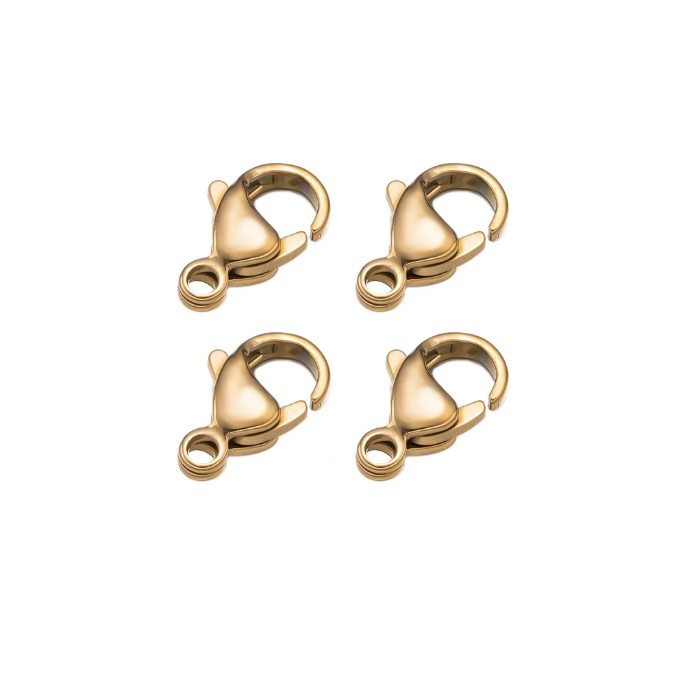 6Pcs Sieraden Sluitingen Kit, Roestvrij Staal Kreeft Klauw Sluitingen
