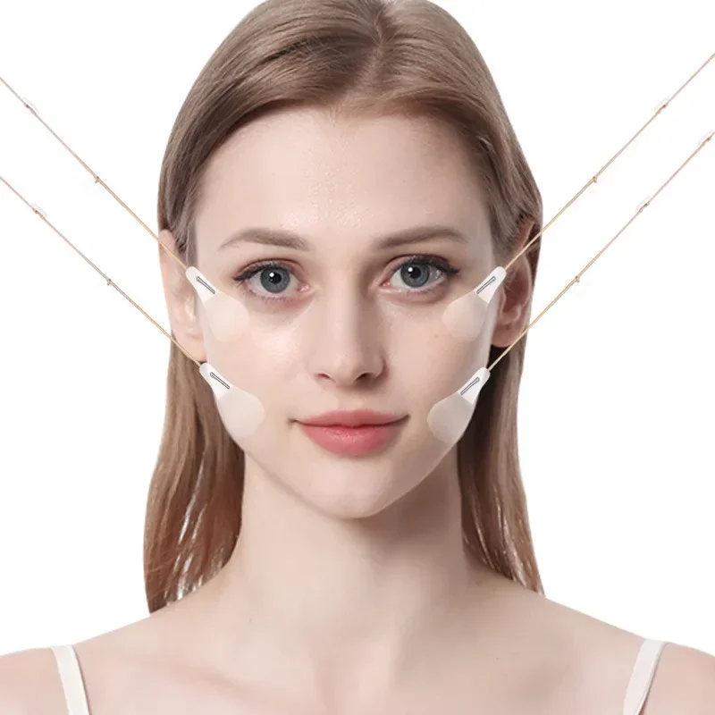 보이지 않는 페이스 리프트 테이프, 얼굴 슬리밍 테이프, 주름 제거 스티커, 얼굴 스티커, 목 아이 리프트 스티커, 얼굴 V 라인 패치
