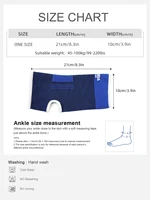 Sangles de soutien élastiques respirants, 1 paire, taille unique, rinçage pour la course, le basket-ball, le cyclisme 6