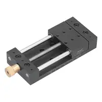 รางอลูมิเนียมอัลลอยด์เคลื่อนที่แบบเส้นตรงพร้อมฐานโต๊ะสไลด์คู่มือตัวกระตุ้นเวทีเชิงเส้นมีความแม่นยำสูง 2