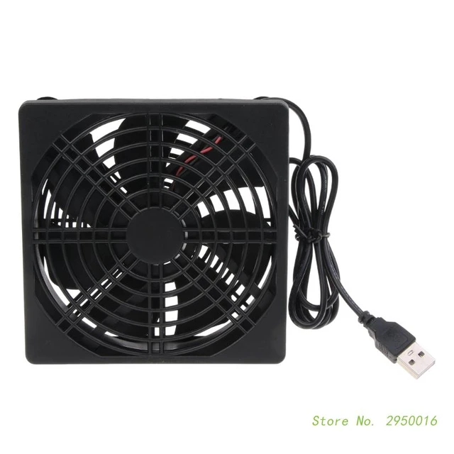 Ventilateur silencieux USB 120 mm alimenté par ventilateur USB