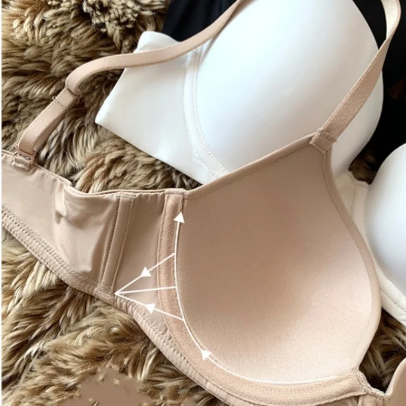 Reggiseno Senza Fili Push-up Comodo E Senza Cuciture – Bralette Copertura Totale Per Donna – Morbido E Traspirante Per Tutti I Giorni, Sport, Relax O Gravidanza – Spalline Regolabili