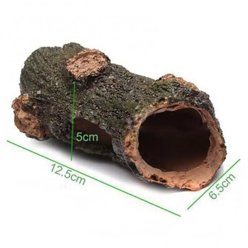 Aquarium Ornament Hollow Hole Log Tree Tunnel Cave Fish Tank Decoration Big Size Fish Tank Decorations Aquarium Accessories fish tank ornaments fish tank decorations aquarium ornaments mini landscape ornaments
