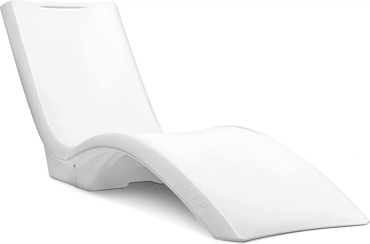 Pool Lounger, Fade-Resistant, Waterproof Patio Furniture, Pool Lounge Chair for Sun Shelf, 4