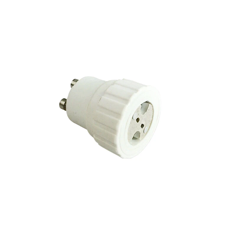 Halogen LED Light Bulb G4 Pin Adapter White Converter Lamp Holder GU10 To MR16 High Quality Ceramic Socket Base