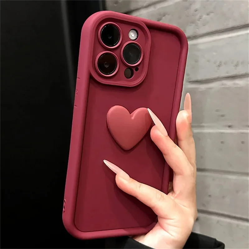 Love Heart Design Phone Case Cover
