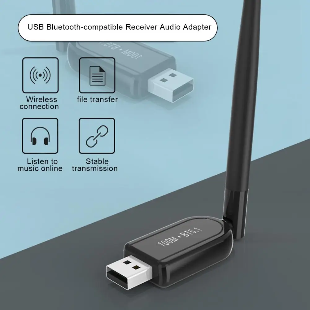 Bluetooth Adapter Wideband Audio BT51 USB C