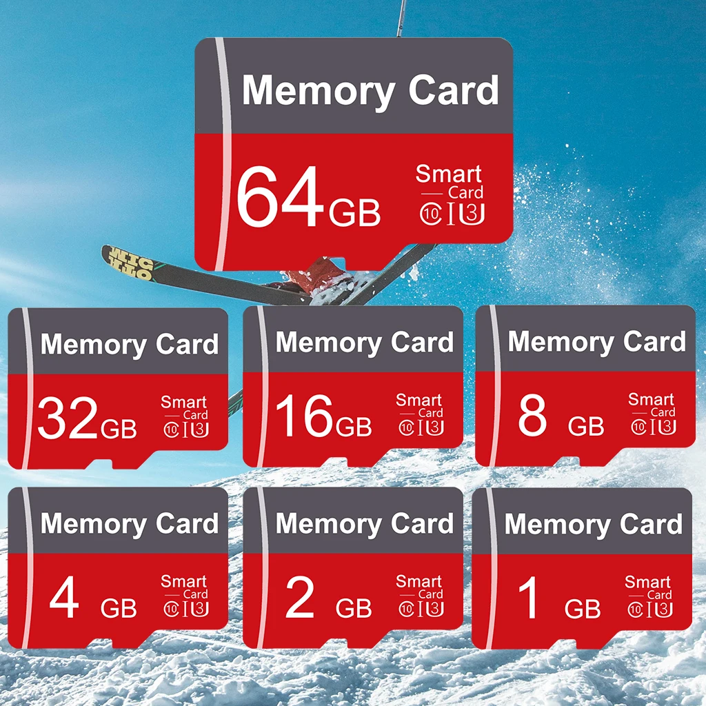 고속 미니 SD 메모리 카드 128GB Class 10 마이크로 TF 플래시 USB 펜 드라이브 카드 1GB 2GB 4GB 8GB 16GB 32GB 64GB 스마트폰용