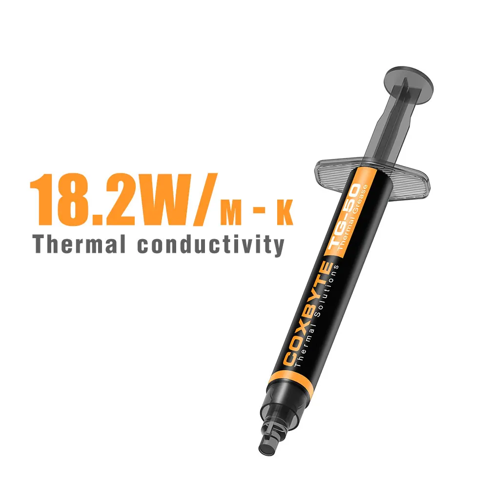 Pasta Térmica de 18.2w mk Graxa Térmica para Amd Processador Intel Cpu Cooler Ventilador de Refrigeração do Computador Vga Gpu Dissipador de Calor - Imagem 2