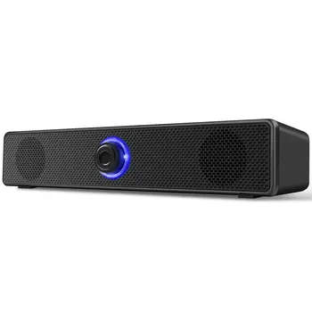 PC Soundbar Wired and  Bluetooth Speaker USB Powered Soundbar for TV Pc Laptop Gaming Home Theater Surround Audio System