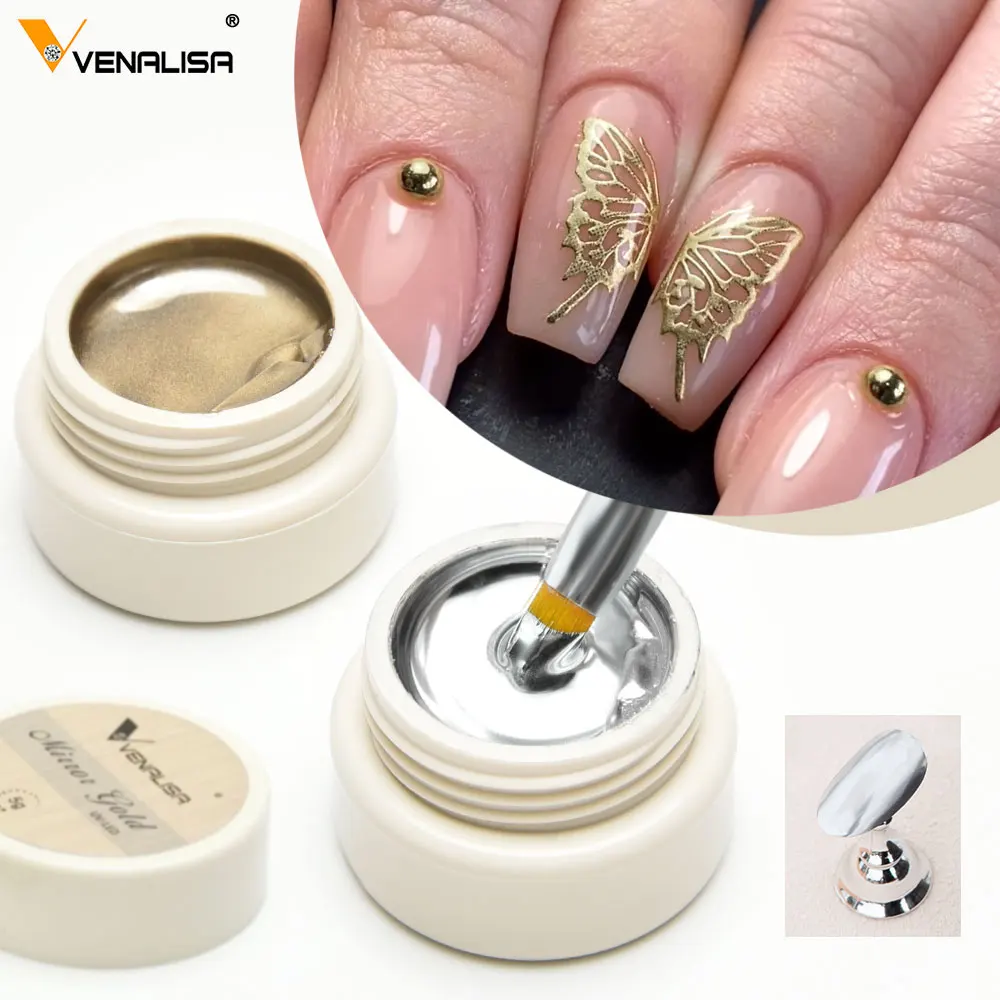 Vasquez Nail Polish - mercurial matte grey/green/gold – Fanchromatic Nails
