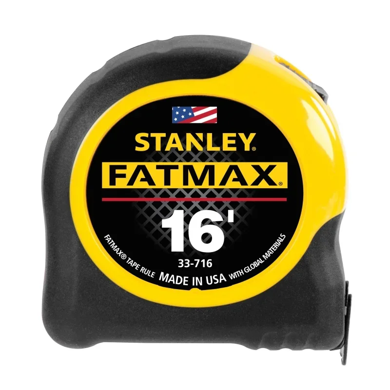 

 33-725 FatMax Измерительная лента с армированным лезвием, 1/4 дюйма x 16 футов