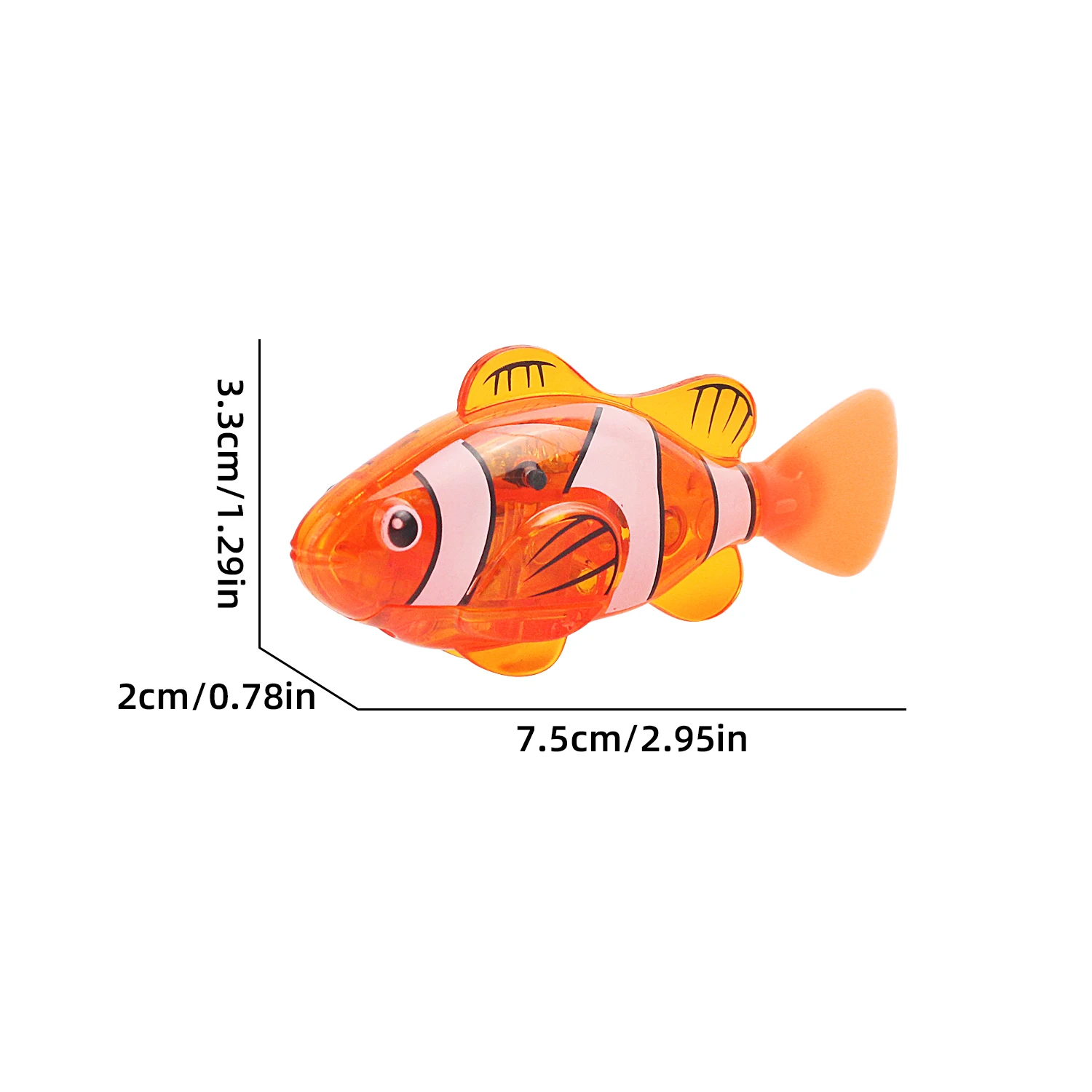 Children's Water Playing Electronic Fish Sensing Luminescent Toy Shower Shower Shower Swimming Swinging Fish 5