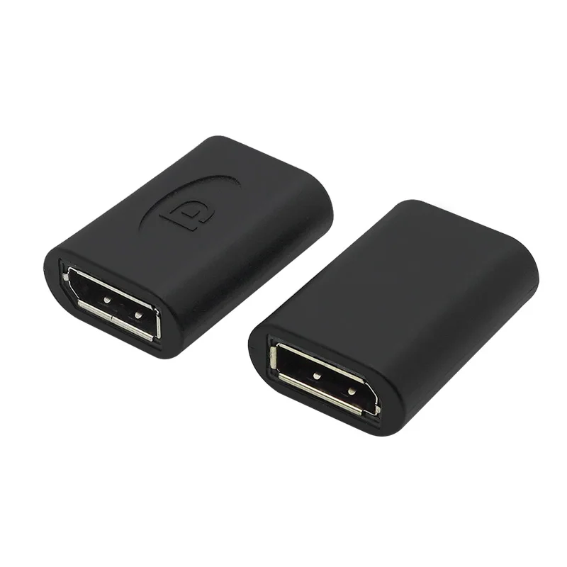 

Displayport DP 1.4V Female to Female Adapter 2K/165Hz 4K 8K/60Hz Extension DP Connector Coupler for DP Male Cable 1PCS