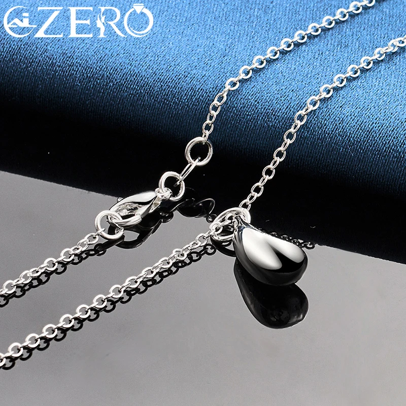 Silver Jewelry Set 925 sterling Silver Wedding Women Classic Drop Bracelets Earrings Necklace Rings Fashion