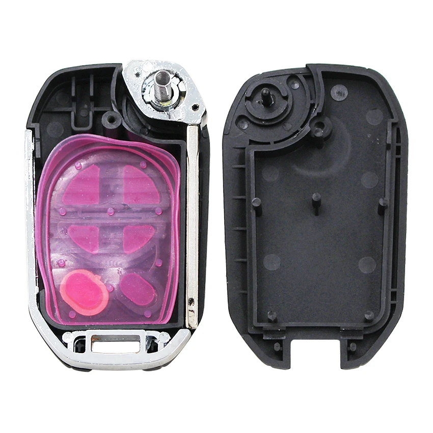 Ecusells Modified Flip 3/4/5/6B Remote Control Key Fob Shell Case Fob for TOYOTA Sequoia Highlander Sienna Tacoma GQ43VT20T