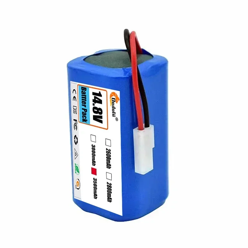 100% Brand New 4S1P 14.4V 4000mAh Li-ion Battery Pack,For XIAOMI MIJIA Mi Robot Vacuum-Mop Essential G1 MJSTG1 R30 R35 3
