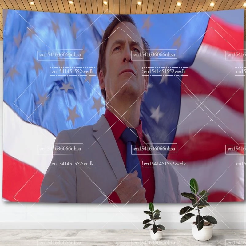 Saul Goodman Better Call Saul And Brea Tapestry Wall Hanging Meme Tapestry Room Decoration Aesthetic Office Tapestries Tapries tapestry decorations