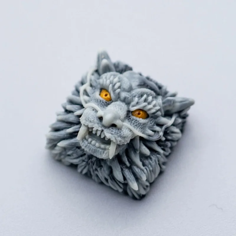 MiFuny 드래곤 키캡 기계식 키보드용 3D 수제 송진 키캡, 커스텀 쿨 키캡, 키보드 액세서리 장식 선물