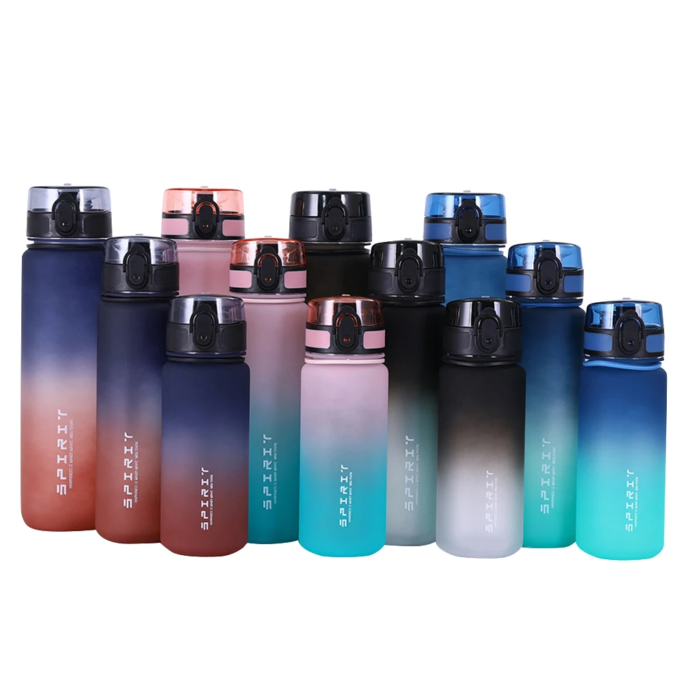 Reusable Water Bottles with Handle Travel Water Cup Large Capacity Dazzling Color Water Bottle for Fitness Gym Outdoor Sports