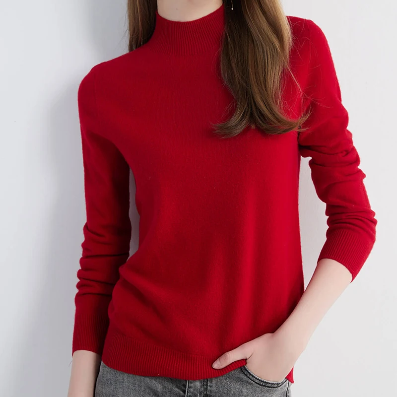 Maglia mezza manica in pura lana da Donna Liabel 016 756 incrocio con