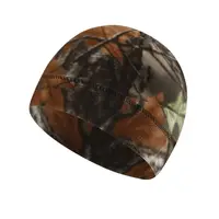 Windproof Fleece Hats Winter Warm Camouflage Thickened Thermal Tactical Hat Elastic Breathable Ski Baggy Hat 2