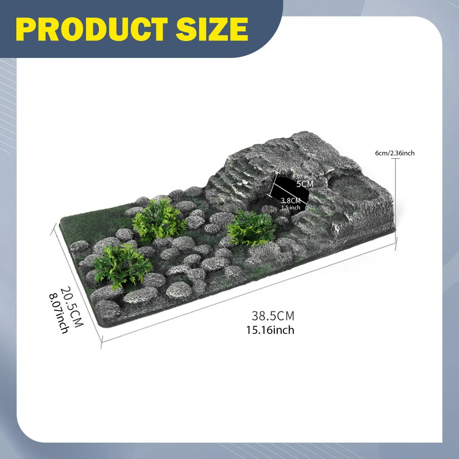 Turtle Basking Platform Resting Terrace Terrapin Habitat Aquarium Climbing Ramp for Geckos Frogs Bearded Dragon Lizard Newts
