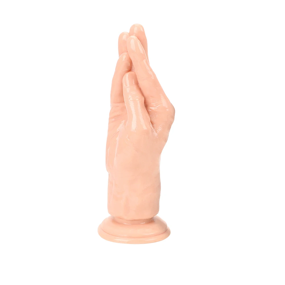 Masturbate Sex Toys Huge Dildo G-spot Suction Big Hand Anal Stuffed Large Penis Fist Butt Plug Anal Plug Silicone