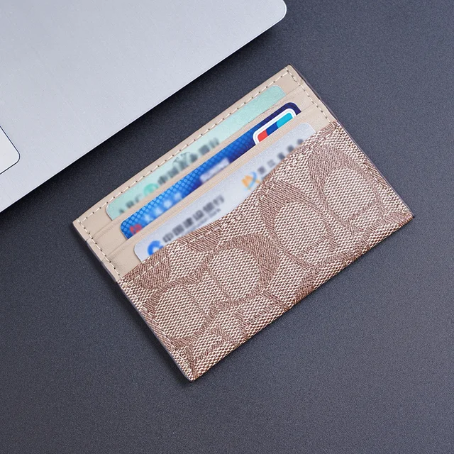 Luxury Design Wallets for Women Multi-Function Card Holder PU Leather Female Small Card Bag Short Women's Purse 5