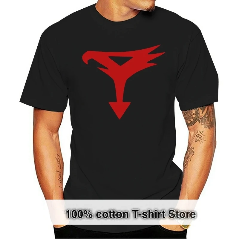 Nuova Maglietta Nera Da Uomo Gatchaman Gforce Chest Anime Cartoon