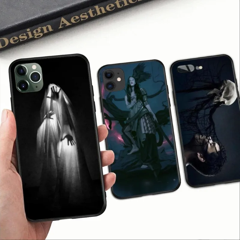 Drak чехол для iPhone 14 13 12 11 XS X 8 7 6 Plus Mini Pro Max SE 2022, мягкий черный чехол для телефона