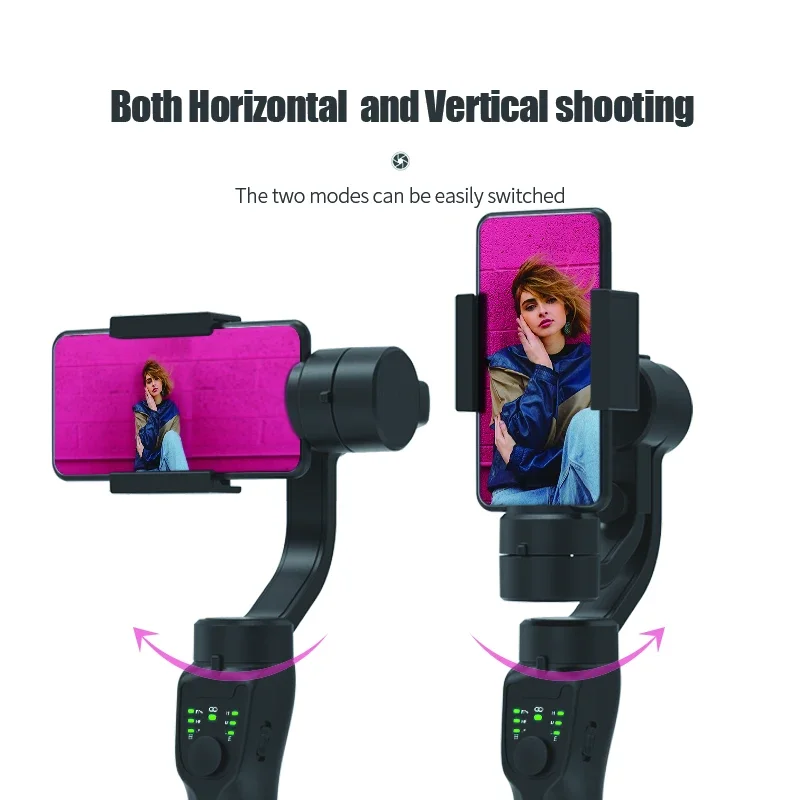 

Wireless Bluetooth 3-Axis Handheld Gimbal Stabilizer Tripod Phone Gimbal Smartphone Stabilizer Gimbal for Xiaomi iPhone Samsung