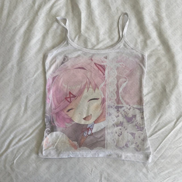 Esthétique années 2000 hauts Punk imprimé sans manches Sexy gilet Streetwear vêtements femme Vintage haut court femmes Y2k Style débardeurs Emo 1