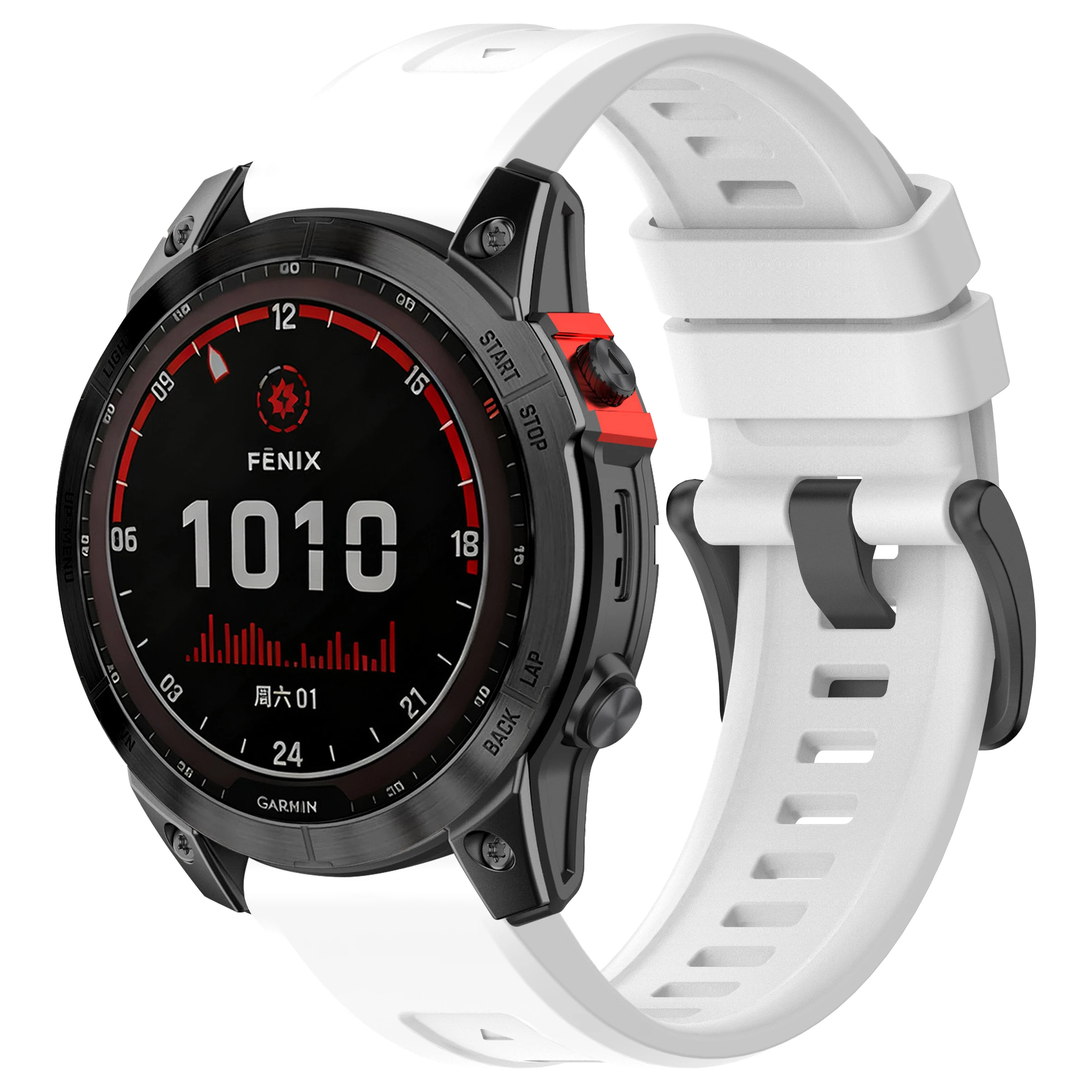 QuickFit Silicone Watch Strap – Versatile 22mm/26mm Band