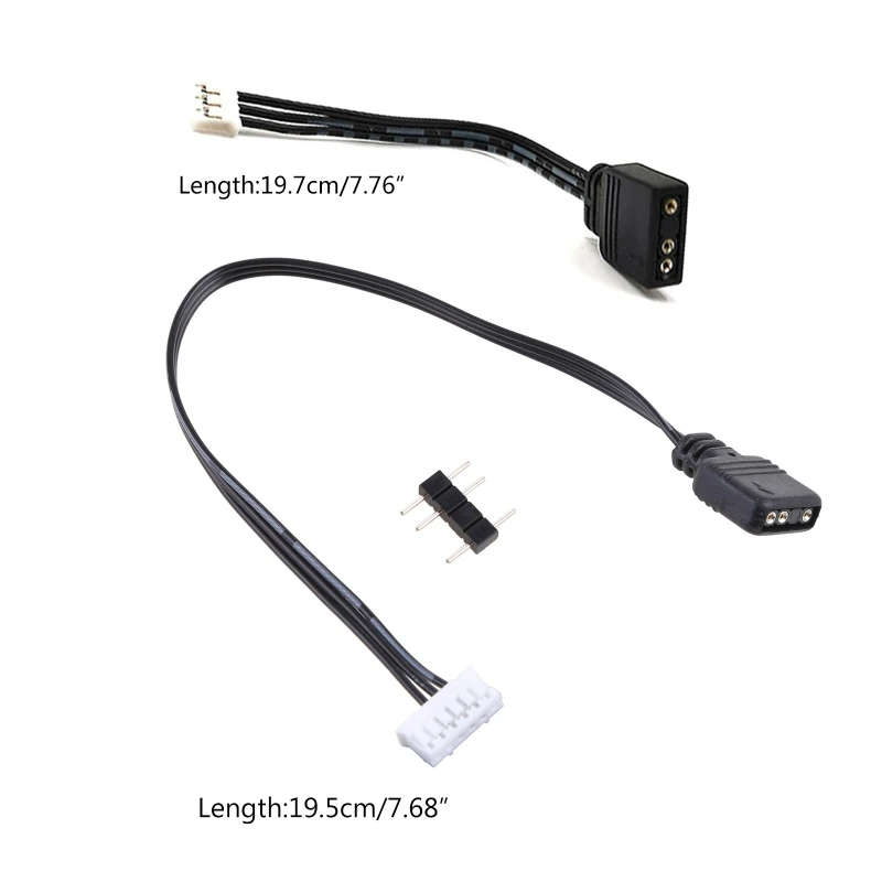Cavo Adattatore Per Ventola 12V A 5V, 3 Pin – Per Collegare 3 Ventole – Marca Generica