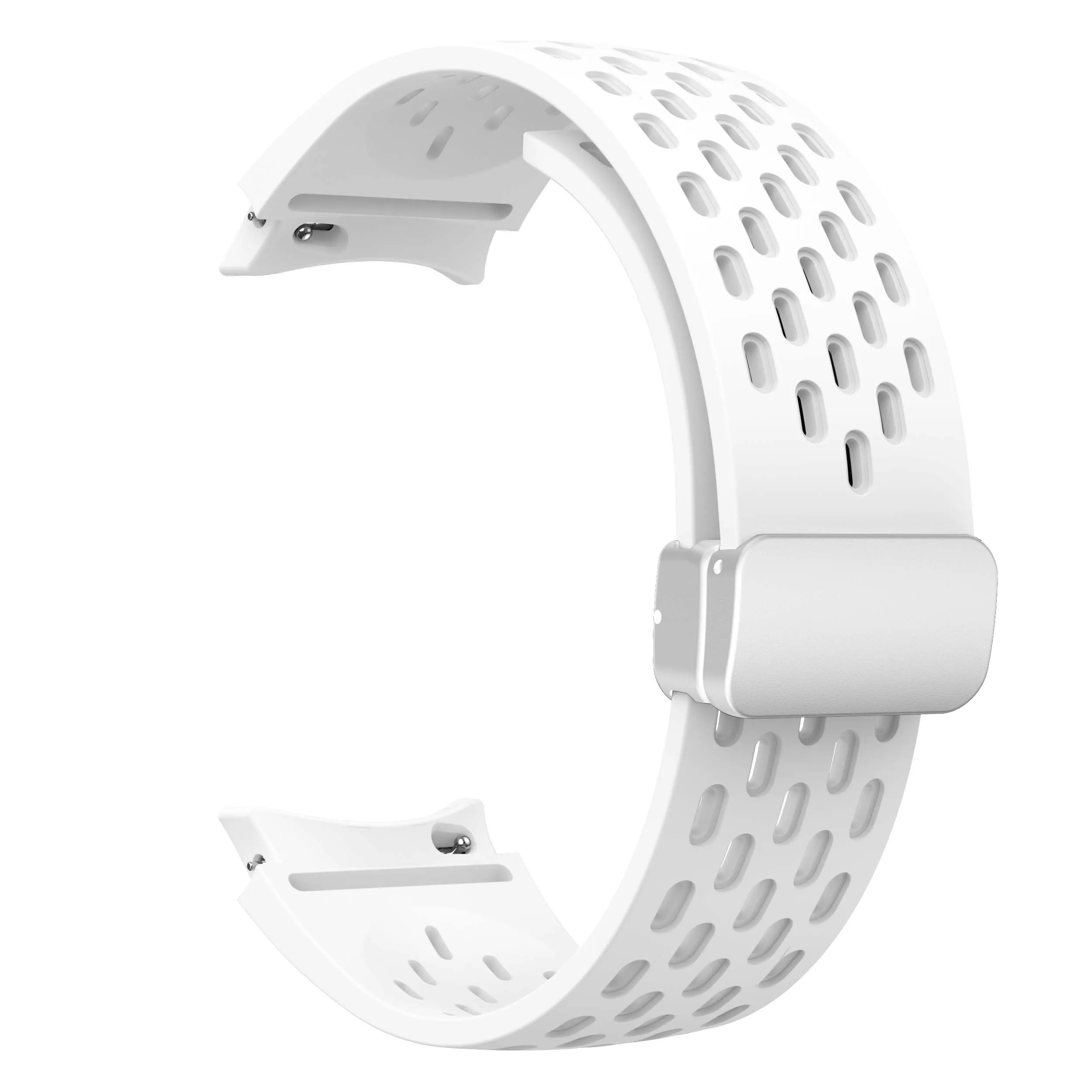 Magnetic Buckle Silicone Strap with Seamless Design
