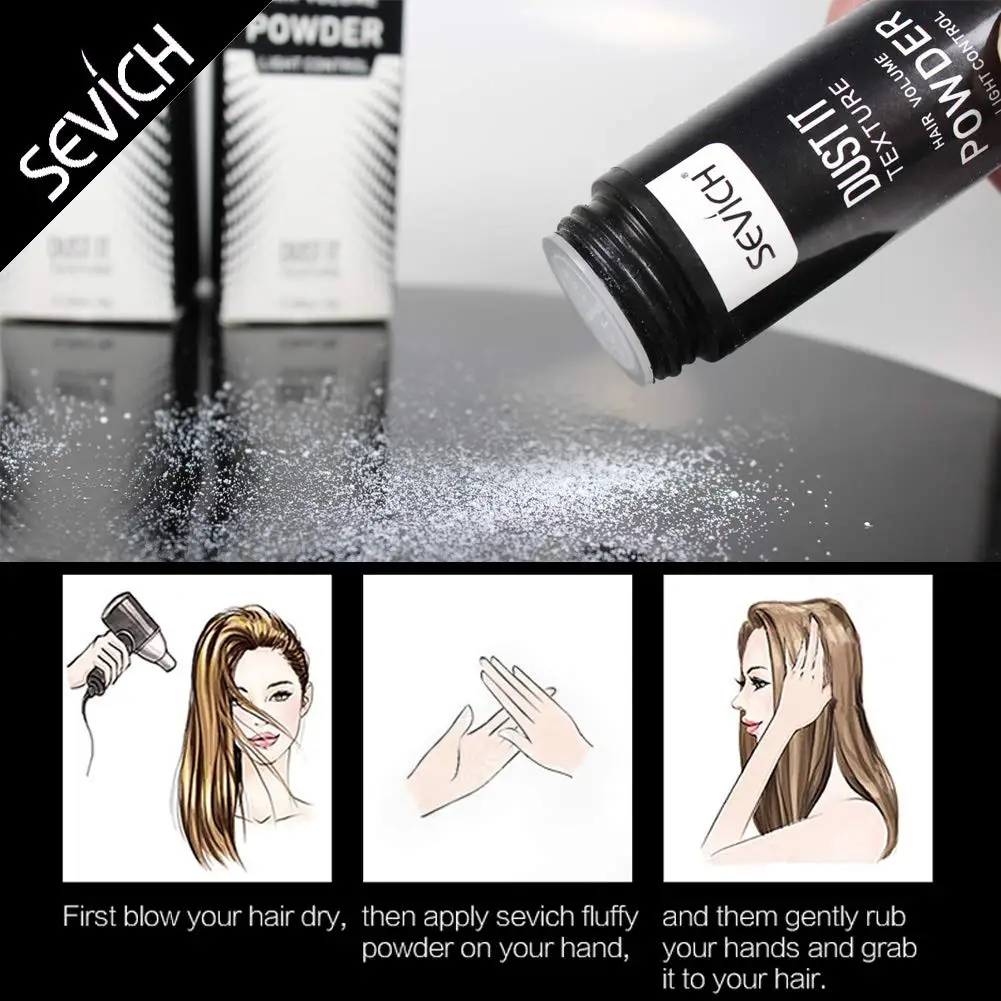Hair Fluffy Powder Hair Texturizer Volume Powder Increase Volume Capture Haircut Unisex Hair Styling Powder Hair Treatment Salon view 5