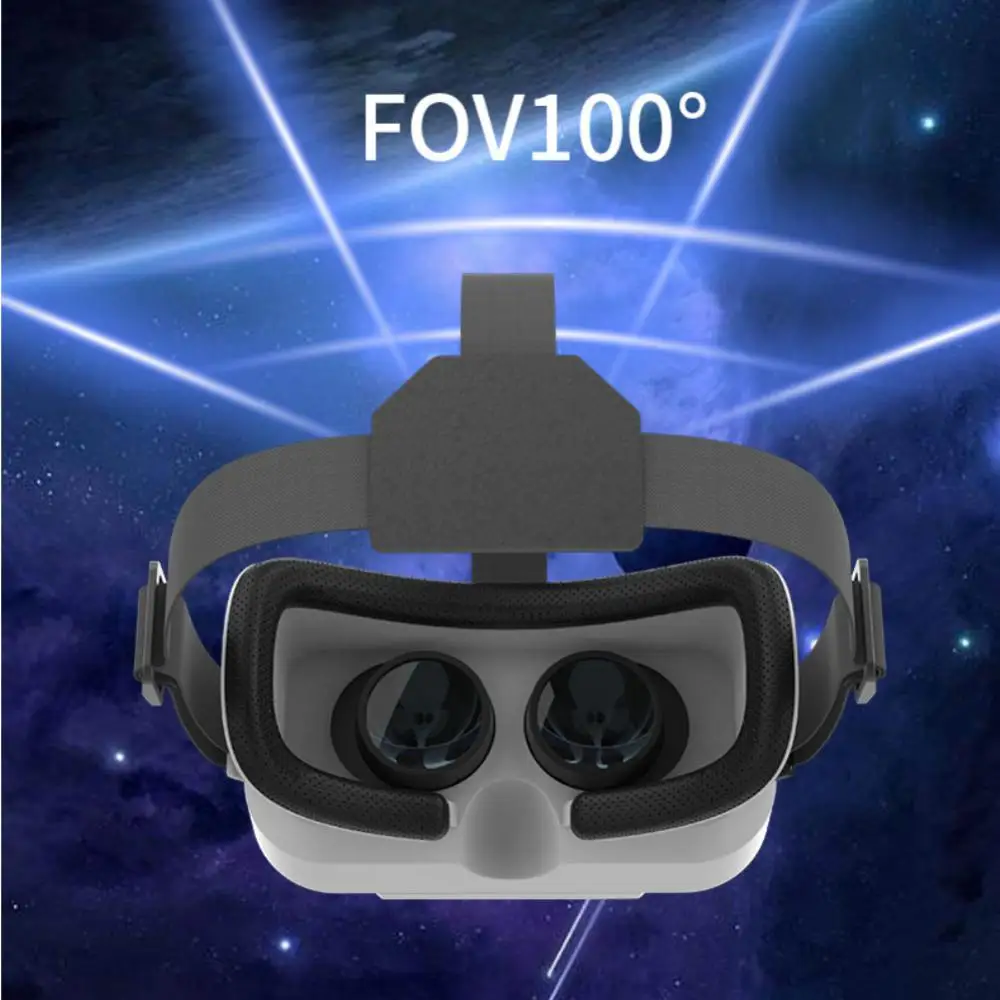 3d Vr Glasses 3d Virtual World Stereo Helmet Headset Portable Devices For Mobile Phones Under 7 Inches Vr Shinecon Headset