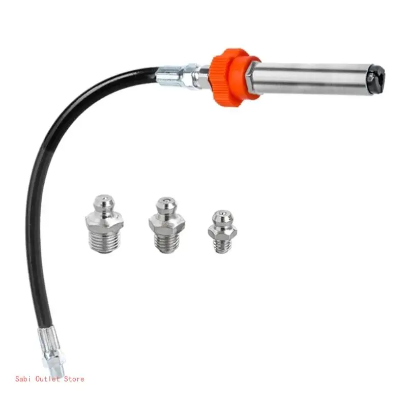 Heavy Duty Self Locking Quick Connector Grease Guns Coupler Compatible for Efficient Grease Application Smooth Operation