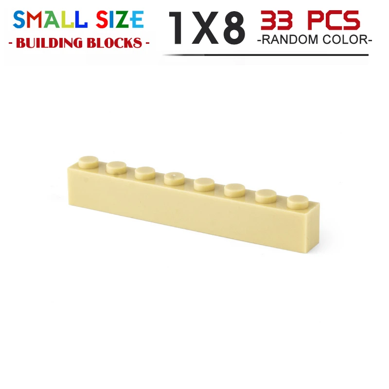 wooden balancing stones Bulk Building Block 1X8 2X6 2X10 Hole Beige Brick Basic Accessories Creative Education Compatible Brand Building Block Toys melissa and doug stacking blocks Blocks