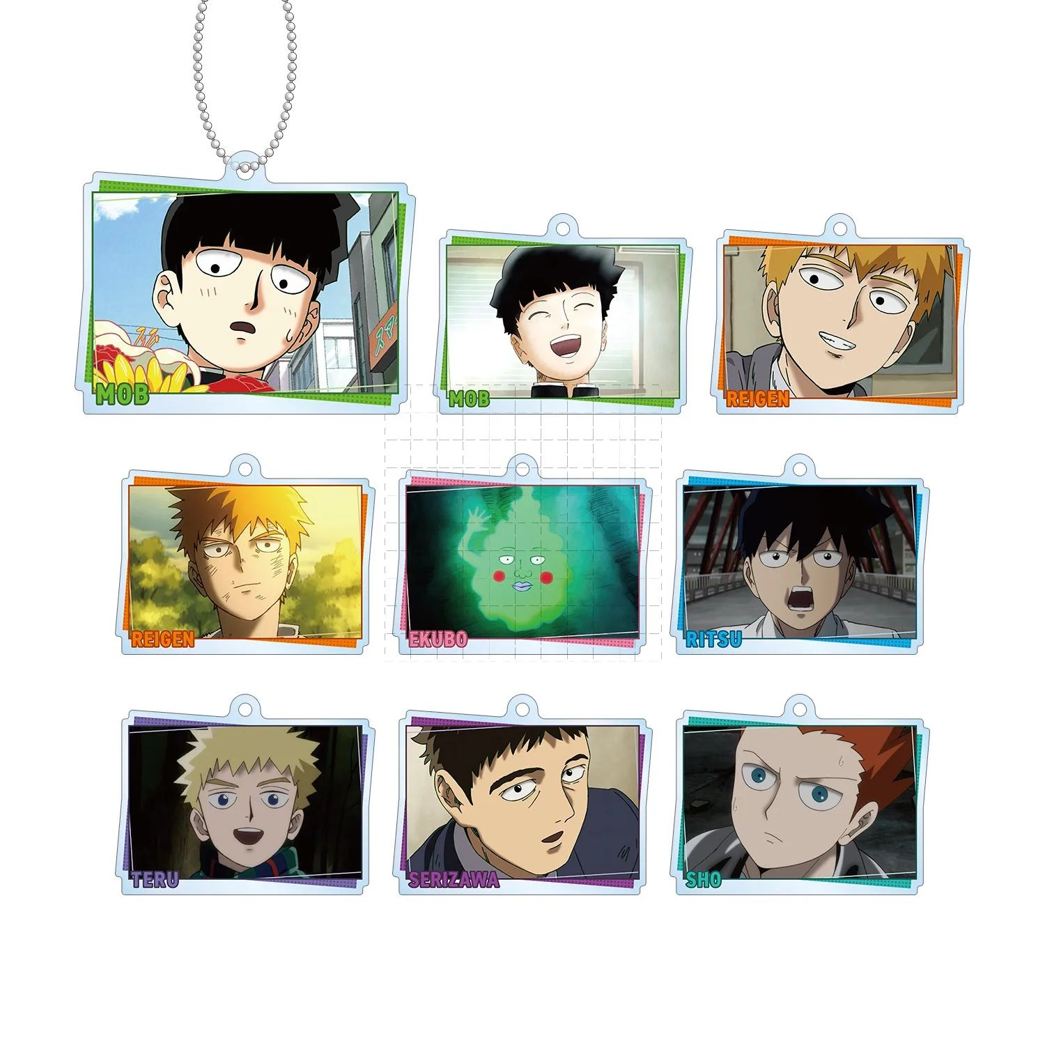 Mob Psycho 100 III - Blind Box Rubber Mascot Buddycolle Keychain