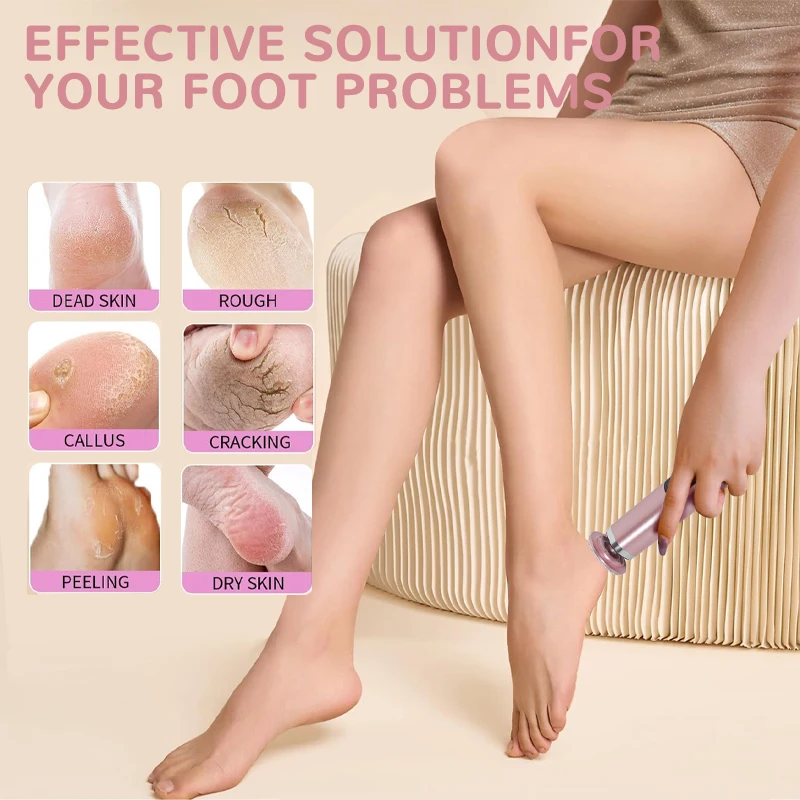 2-in-1 Electric Pedicure Foot Callus Remover Foot Care