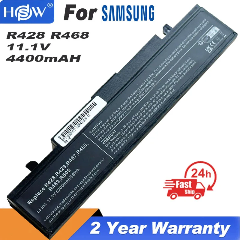 Аккумулятор для ноутбука 6 ячеек 4400 мАч для Samsung AA-PB9NC6B R518 R519 R520 R522 R540 R580 R620 R428