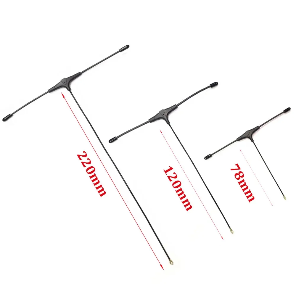 Antenne de drone haute performance 915MHz ou 2.4GHz de 220mm, optimisée pour longue portée et stabilité du signal.
