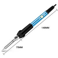 Handheld Soldering Iron Set Adjustable Temperature Electric Soldering Iron 60/80W Welding Solder Heating Nib Repair Tool - Image 6