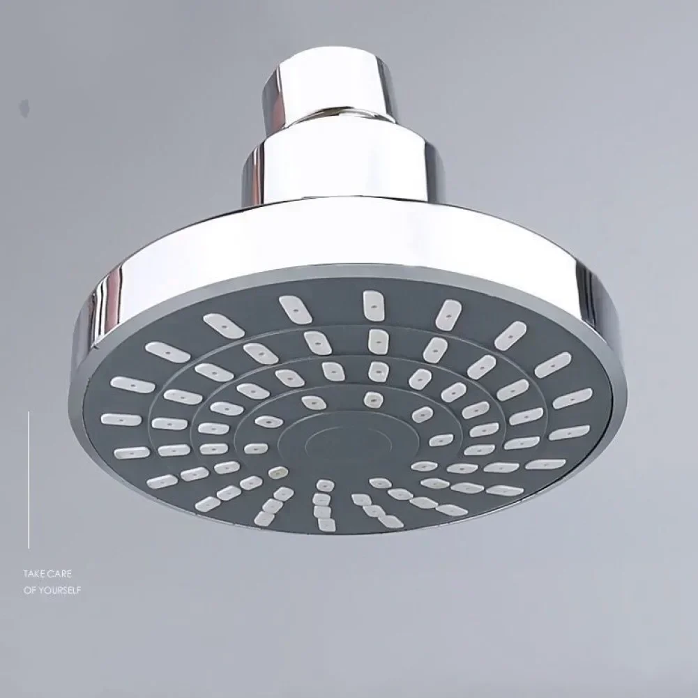 High Pressure Chrome Shower Head Sprayer Rainfall Wall-Mounted Bathroom Fixture Faucet Bathroom Accessories 4