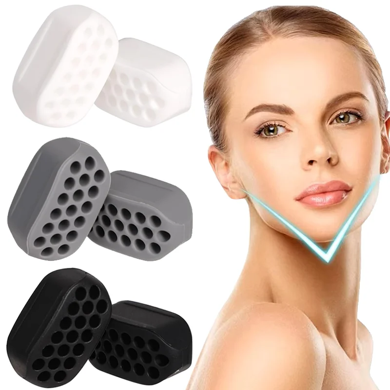 Jaw Face and Neck Exerciser Define Jawline Slim Tone Face Reduce Stress jaw exerciser